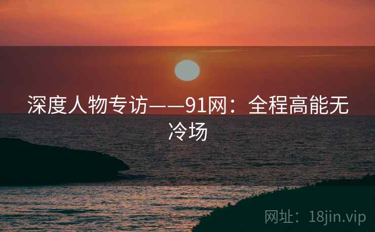 深度人物专访——91网：全程高能无冷场