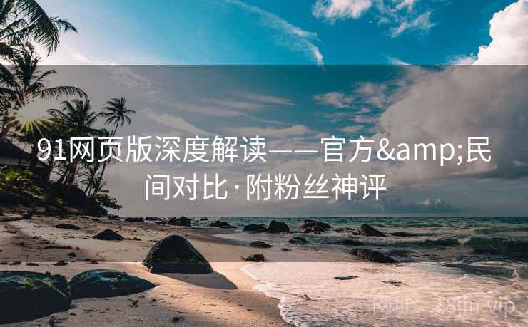91网页版深度解读——官方&民间对比·附粉丝神评